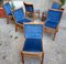 Chairs by Luciano Frigerio, 1960s, Set of 6, Image 1