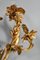 Large Louis XV Style Gilt Bronze Wall Sconces, 1890s, Set of 2 9