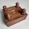Expositor de madera de tablero de juego Keyaki Shogi, Japón, años 20, Imagen 19