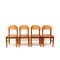 Rainer Daumiller Chairs by Rainer Daumiller, 1970s, Set of 4 3