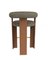 Moderner Collector Bar Chair aus Safire 01 Stoff und Räuchereiche von Alter Ego 4