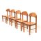 Rainer Daumiller Chairs attributed to Rainer Daumiller, 1970s, Set of 5 4