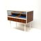 Vintage Glass Console with Drawers, 1970s 9