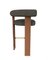 Collector Modern Cassette Bar Chair in Safire 03 Fabric and Smoked Oak by Alter Ego 2