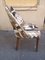 Vintage Bedroom Armchair with Wooden Legs, 1950s, Image 4