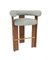 Collector Modern Cassette Bar Chair in Safire 06 Fabric and Smoked Oak by Alter Ego 3