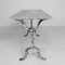 Bistro Table with Marble Top, Veriere Paris, 1920s 17