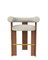 Moderner Collector Bar Chair aus Safire 07 Stoff und Räuchereiche von Alter Ego 1