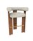 Moderner Collector Bar Chair aus Safire 07 Stoff und Räuchereiche von Alter Ego 3