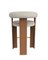 Moderner Collector Bar Chair aus Safire 07 Stoff und Räuchereiche von Alter Ego 4