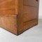 Oak Roller Shutter Cabinet with 2 Shutters, 1950s, Image 16