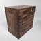 Small Japanese Tansu Chest of Drawers, 1890s, Image 9