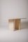 Beige Travertine Dining Table, Image 2