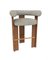 Moderner Collector Bar Chair aus Safire 08 Stoff und Räuchereiche von Alter Ego 3