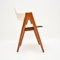 Danish Teak Compass Dining Chairs attributed to Kai Kristiansen, 1960s, Set of 8 5