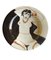 Ceramic Nude Women's Plate from Salvatore Fiume Rossicone 1