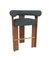 Collector Modern Cassette Bar Chair in Safire 10 Fabric and Smoked Oak by Alter Ego 3