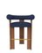 Collector Modern Cassette Bar Chair in Safire 11 Fabric and Smoked Oak by Alter Ego 1