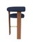 Collector Modern Cassette Bar Chair in Safire 11 Fabric and Smoked Oak by Alter Ego, Image 2