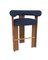 Collector Modern Cassette Bar Chair in Safire 11 Fabric and Smoked Oak by Alter Ego 3