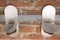Stainless Steel Wall Lights, 1980s, Set of 2, Image 6
