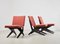 Scissor Easy Chairs Model Fb18 by Jan Van Grunsven for Pastoe, the Netherlands, 1955, Set of 3 1