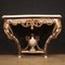 Louis XV Console with Marble Top, 1980s 2
