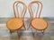 Curved Wooden Chairs, Set of 2, Image 5