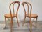 Curved Wooden Chairs, Set of 2 9