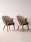 Scandinavian Armchairs with Armrests, 1960s, Set of 2 2