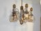 Kronleuchter aus Muranoglas & Chromglas von Mazzega, 1960er 2