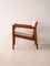 Padded Armchair with Teak Structure, 1960s 2