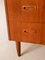 Chest of Drawers with 6 Teak Drawers, 1960s 8