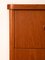 Teak Chest of Drawers with 4 Drawers and Lock, 1960s 6