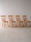 Chairs by Carl Malmsten Lilla Aland, 1960s, Set of 4 4