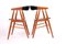 Dining Chairs attributed to Aksel Bender Madsen & Ejner Larsen, 1960s, Set of 6 5