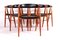 Dining Chairs attributed to Aksel Bender Madsen & Ejner Larsen, 1960s, Set of 6 9