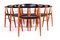 Dining Chairs attributed to Aksel Bender Madsen & Ejner Larsen, 1960s, Set of 6 2
