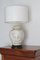 Lámpara grande de porcelana esmaltada, años 80, Imagen 3