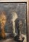 Natura morta moderna Mid-Century con modellini di teste, Olio su tela, anni '70, con cornice, Immagine 4