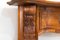 20th Century Baroque French Fireplace Front in Pine Wood 3