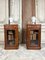 Rosewood Display Cases, Late 19th Century, Set of 2 2