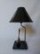 Lámpara de mesa Swan vintage, Imagen 15