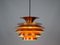 Vintage Danish Pendant Lamp attributed to Bent Karby for Lyfa, 1970s 9