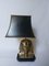 Hollywood Regency Pharaoh Brass Table Lamp 40