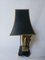 Hollywood Regency Pharaoh Brass Table Lamp 19