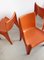 Orange BA 1171 Chairs by Helmut Bätzner for Bofinger, 1960s, Set of 4 3