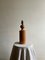 Lampada da tavolo geometrica in legno fatta a mano, Svezia, anni '50, Immagine 3