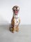 Estatua de leopardo de cerámica, años 90, Imagen 1