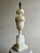 Classical Alabaster Urn Table Lamp with Carved Vine Leaf Details, Italy, 1910s, Image 6